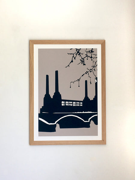 Battersea Power Station Art Print - various sizes