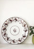 Hand painted 18th century sepia ware scrolling leaves patterned plate www.snowdenflood.com