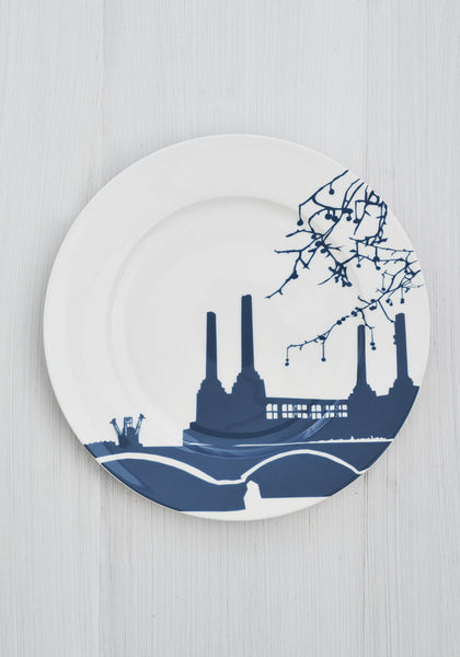 Battersea Power Station Dinner Plate