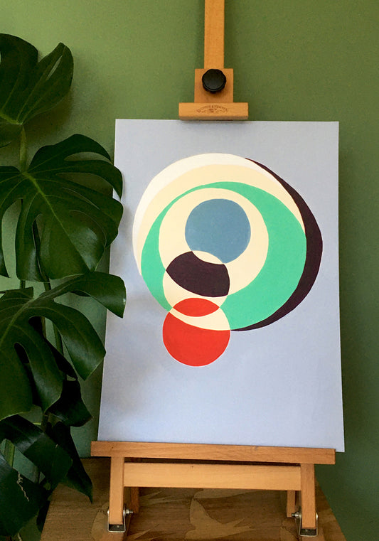David Batchelor Composition - limited edition print Snowden Flood