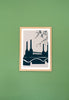 Snowden Flood Battersea Power Station Art Print