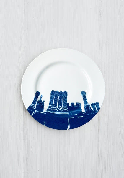 Snowden Flood Hampton Court Palace Chimneys Side Plate www.snowdenflood.com