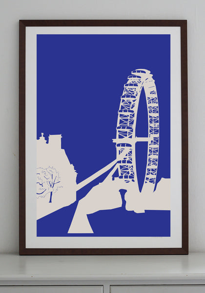 London Eye Art Print - various sizes