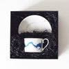 Snowden Flood Thames cups & saucer in Blue
