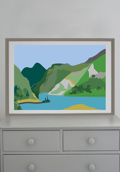 'Where I'd Like to Be Right Now' - Limited edition Art Print