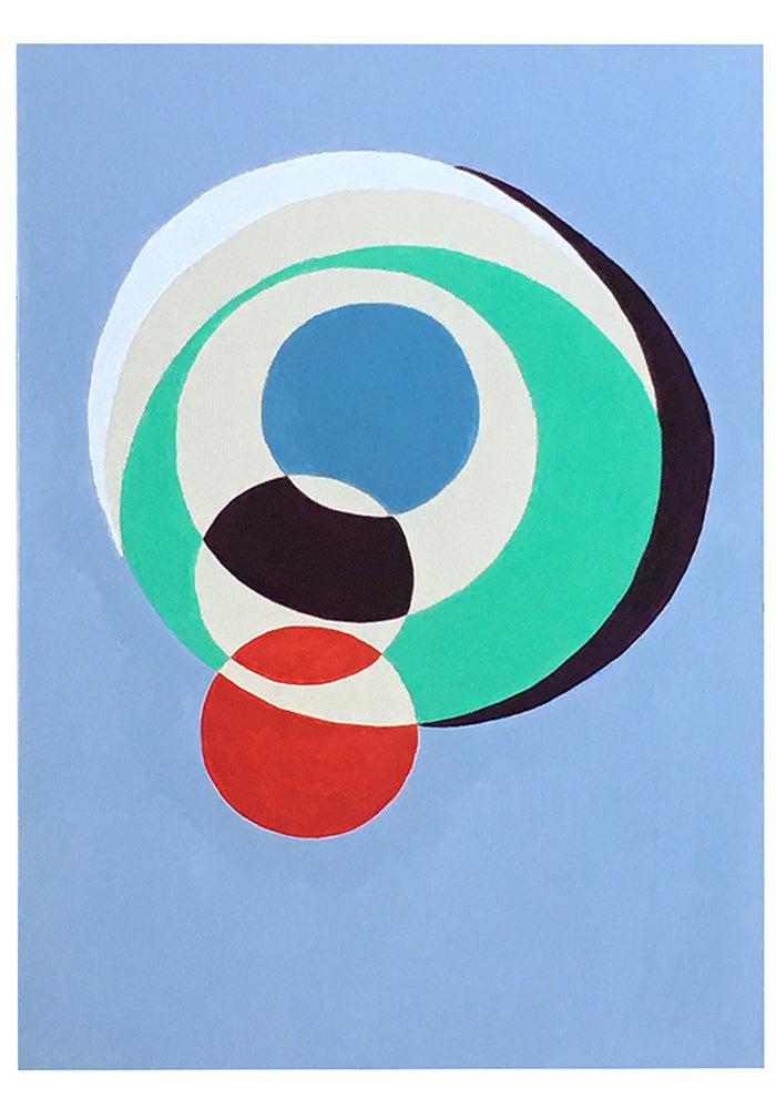 David Batchelor Composition - limited edition print Snowden Flood