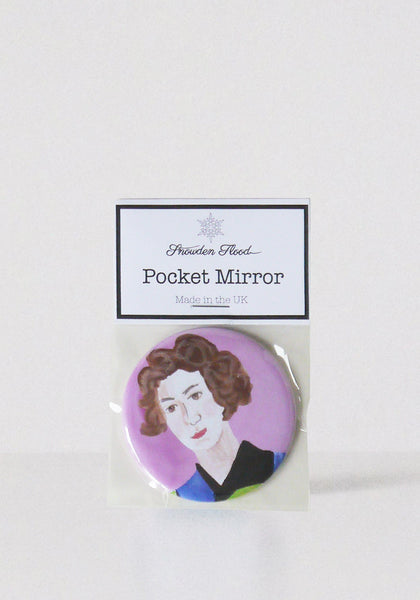 Painted Lady Pocket Mirror - Sonia