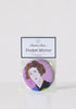 Sonia Painted Lady pocket mirror www.snowdenflood.com