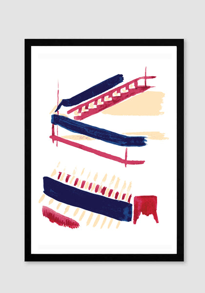 'Train Station 2' -  Art Print