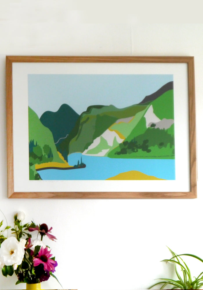 'Where I'd Like to Be Right Now' - Limited edition Art Print