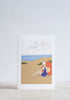 Beach Lady Greeting Card - Snowden Flood shop