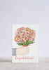 Congratulations Flower Bunch Greeting Card