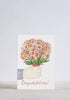 Congratulations Flower Bunch Greeting Card