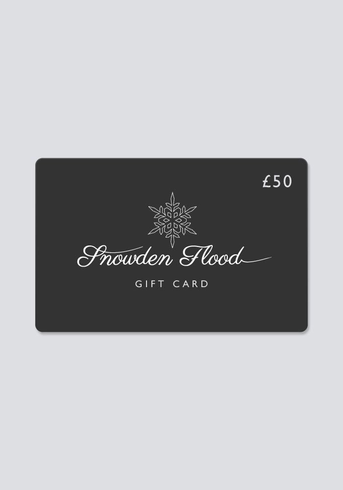 Snowden Flood Gift Card £50 - Snowden flood shop