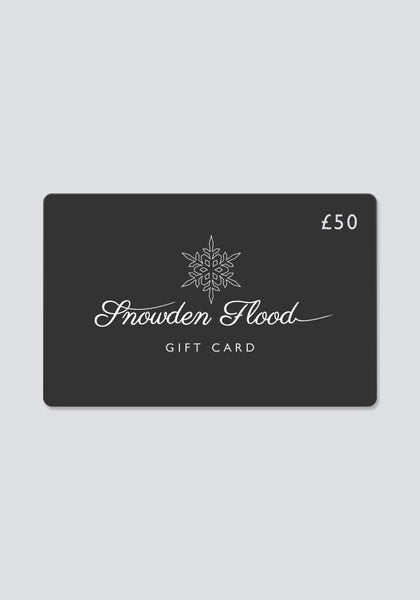 Snowden Flood Gift Card £50 - Snowden flood shop
