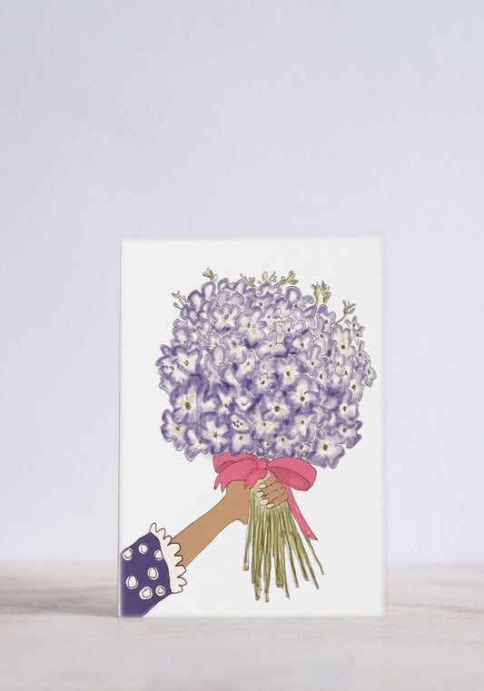 Hydrangeas Greeting Card