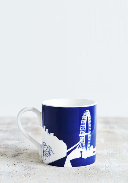 London Eye Mug Navy Blue