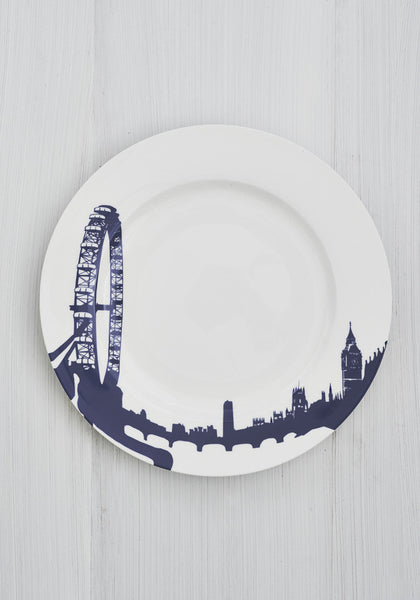 Snowden Flood River Series London Landmark London Eye Dinner Plate www.snowdenflood.com