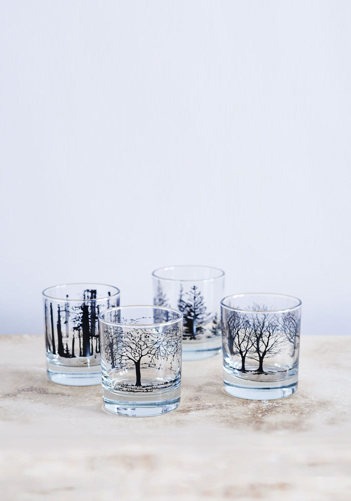 Black Tree Glasses Snowden Flood